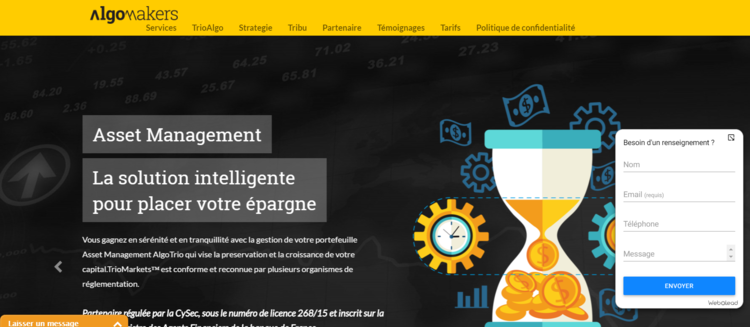 algomakers.PNG (619.59 Kio) Consulté 25589 fois algomakers.com est une arnaque
